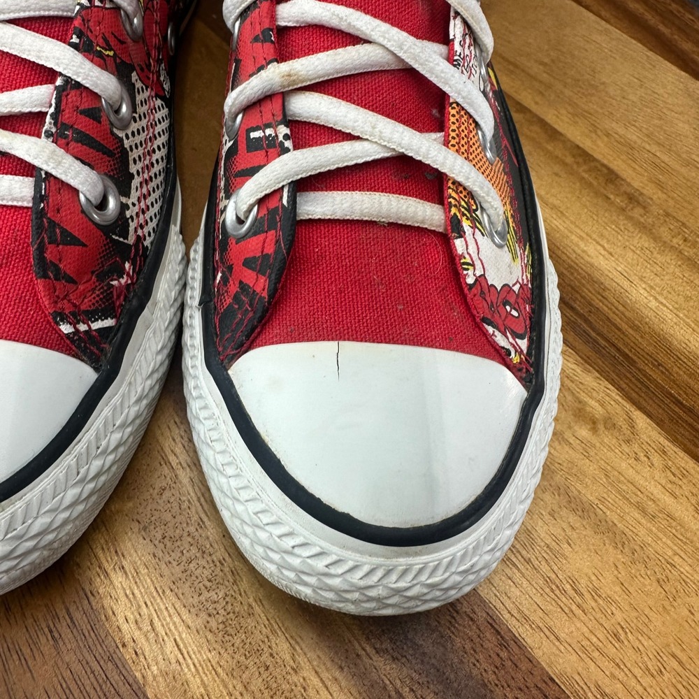 Converse Chuck Taylor All Star DC Comics The Flash High Top Sneakers Womens 8 - Picture 7 of 14